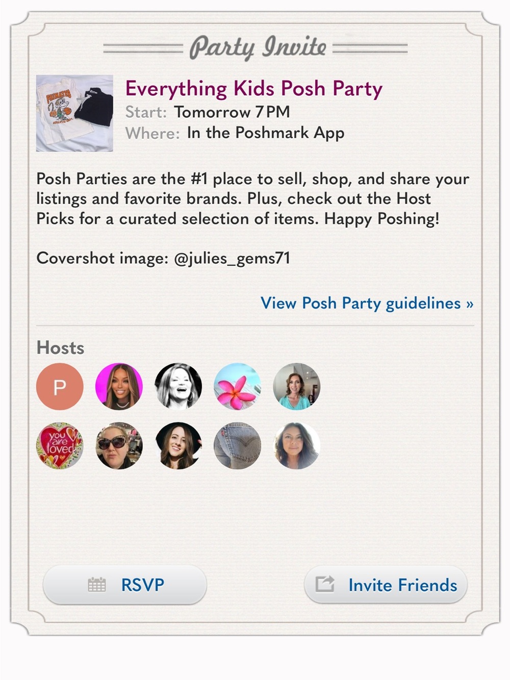 ✨I’m Co-Hosting 2 Posh Parties Today Tag Me in 2 Listings that Meet the Theme